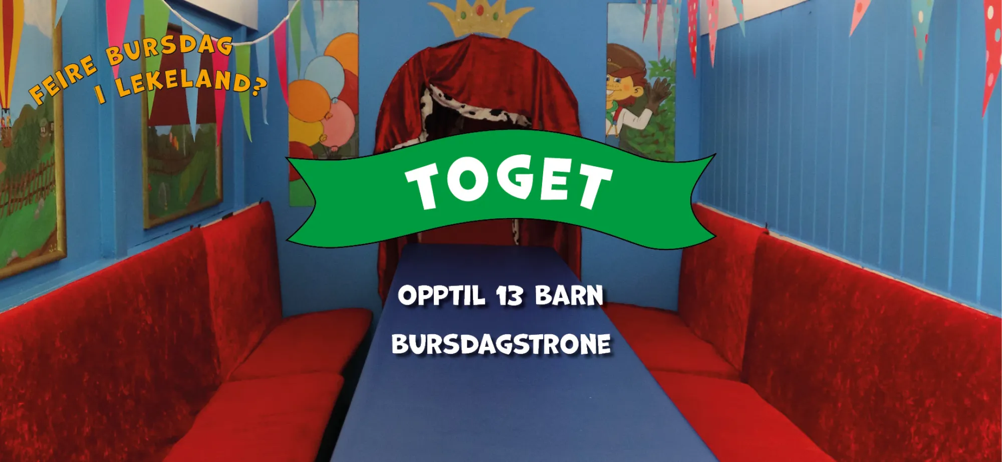 Bursdagsrom "Toget"